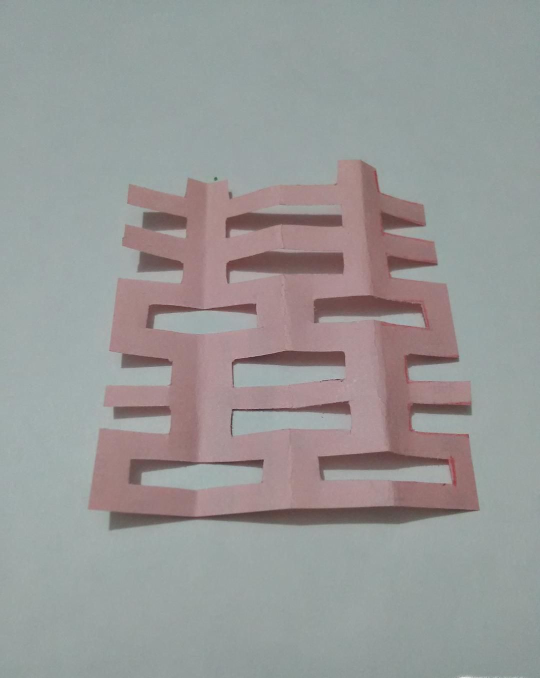双喜字的剪法图解教程