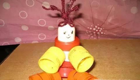 手工小制作机器人