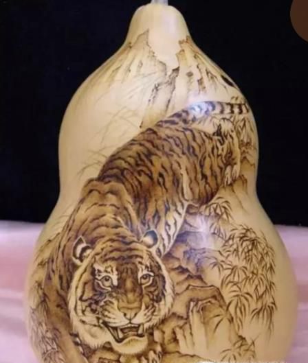 怎样在葫芦上烙画