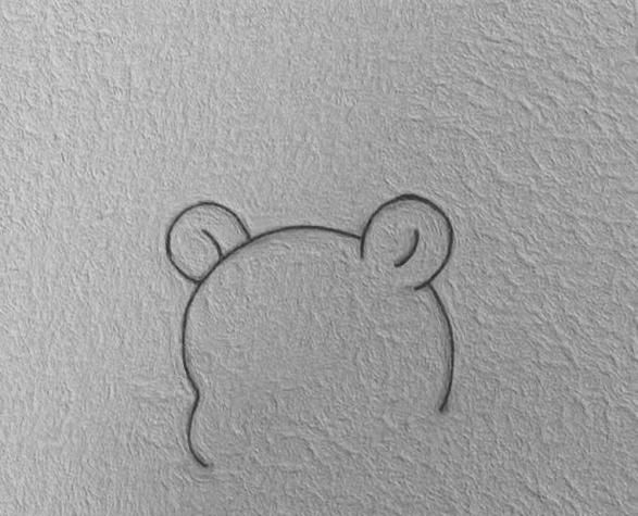 简笔画小熊维尼教程
