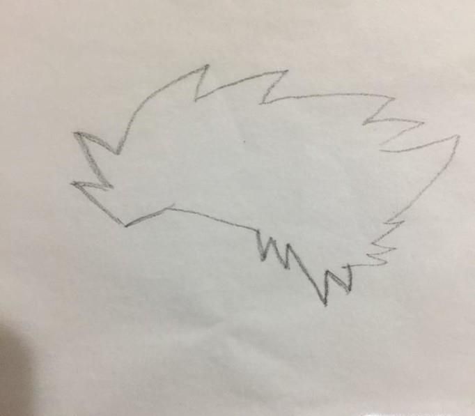 如何画卡卡西？