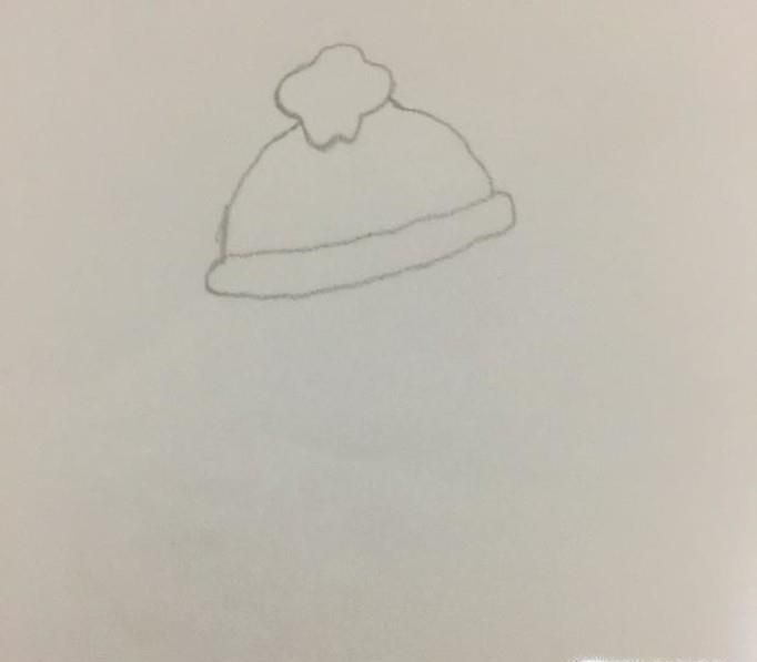 如何画一个简易的雪人