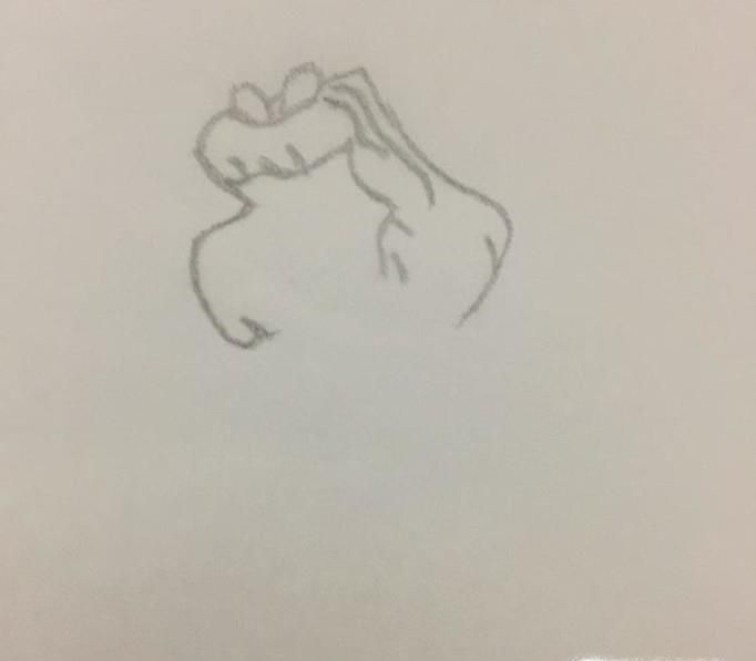 儿童简笔画之美丽的公主