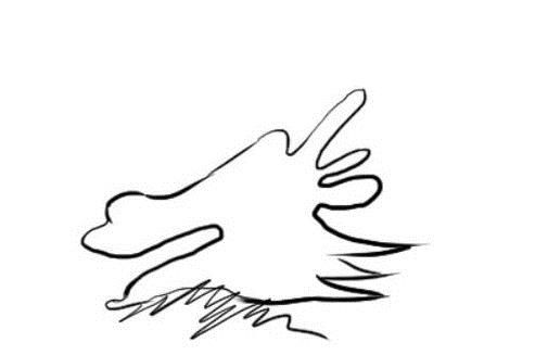 儿童简笔画：如何画龙的头部？