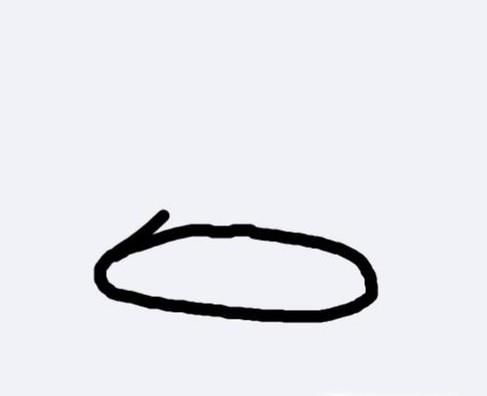 儿童简笔画教程大全 围巾简笔画的画法图解