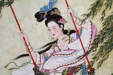 国画怎样画秋千好看?