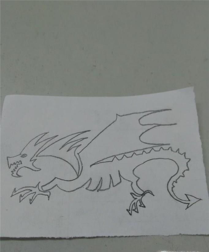 飞龙怎么画才霸气