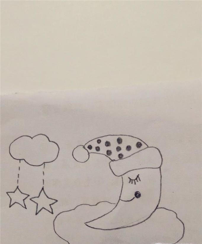 学画简笔画:帽子的创意图画法