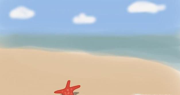 如何画一幅海边夏日场景?
