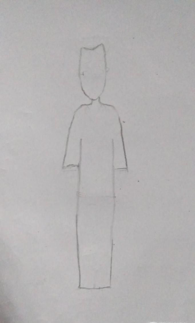 简笔画怎么画小头爸爸？