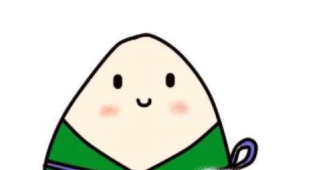 卡通粽子怎么画