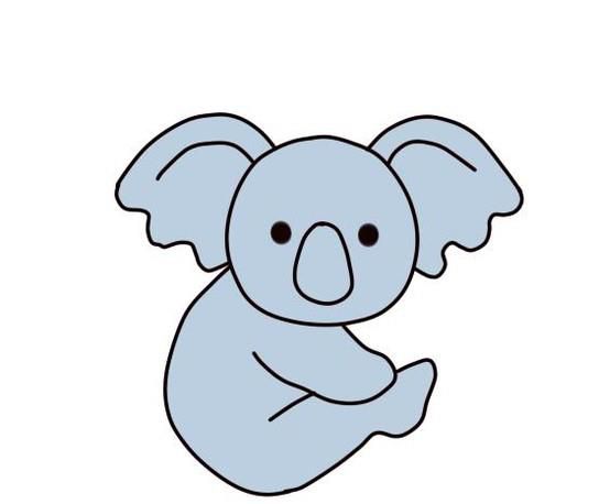 动物简笔画大全之考拉画法