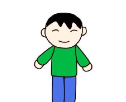 儿童简笔画：教你怎么画男孩