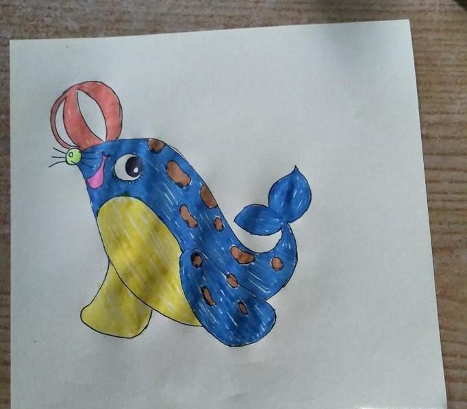 水彩笔画小动物画法教程