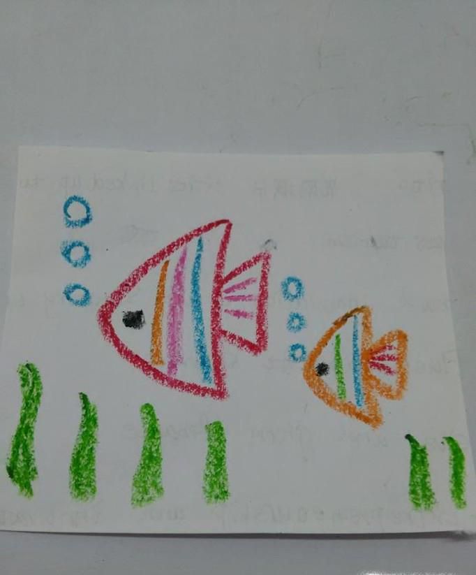 幼儿蜡笔画教程