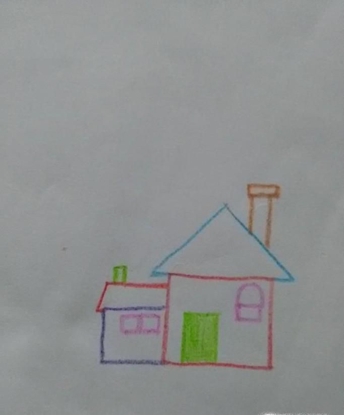 怎么画漂亮房子简笔画