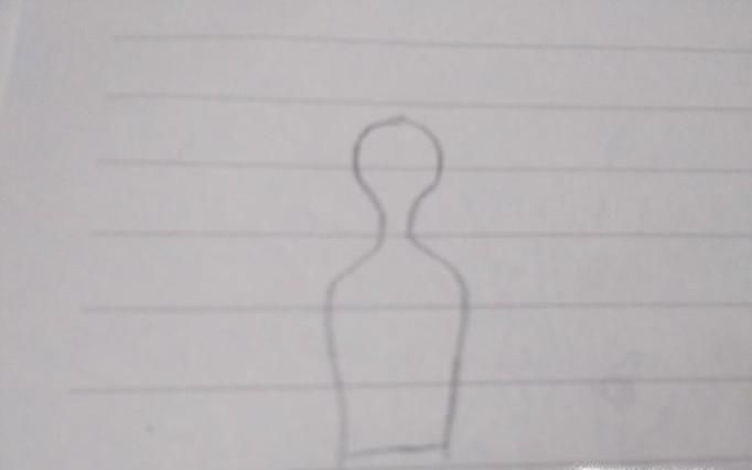 如何画婚纱简笔画