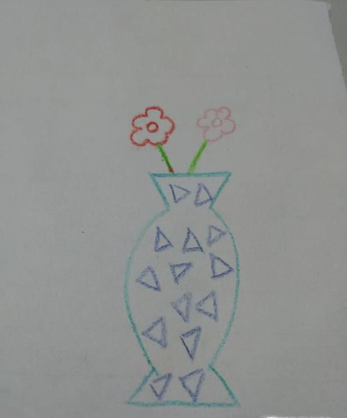 怎么画花瓶简笔画