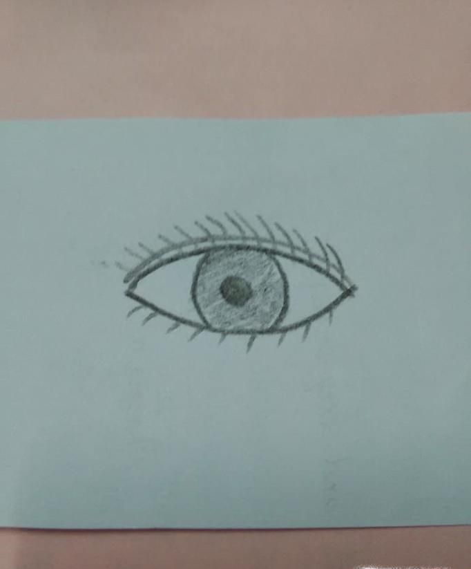 眼睛简笔画怎么画