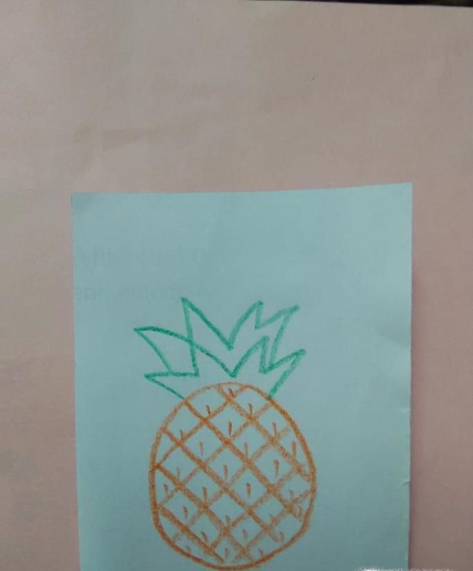 菠萝简笔画怎么画