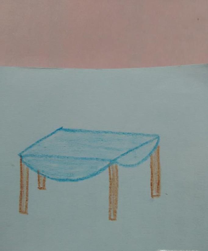 桌子简笔画怎么画