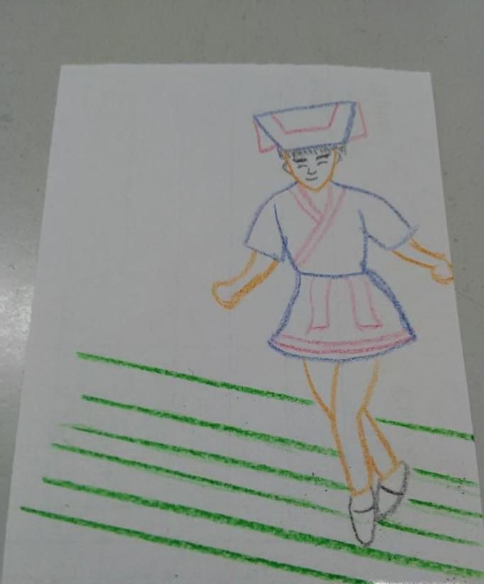 如何画壮族三月三简笔画