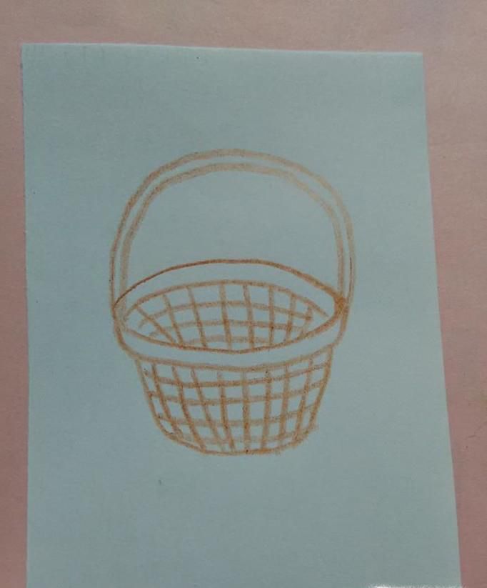 篮子简笔画怎么画