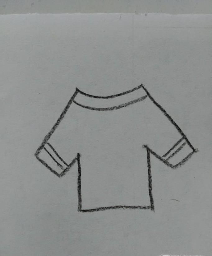 简笔画衣服的画法