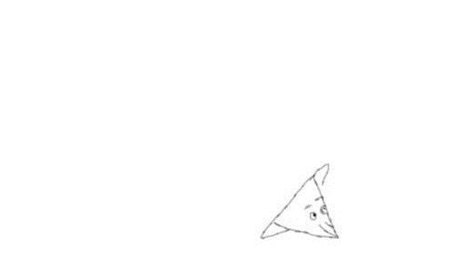 甲龙宝宝简笔画画法