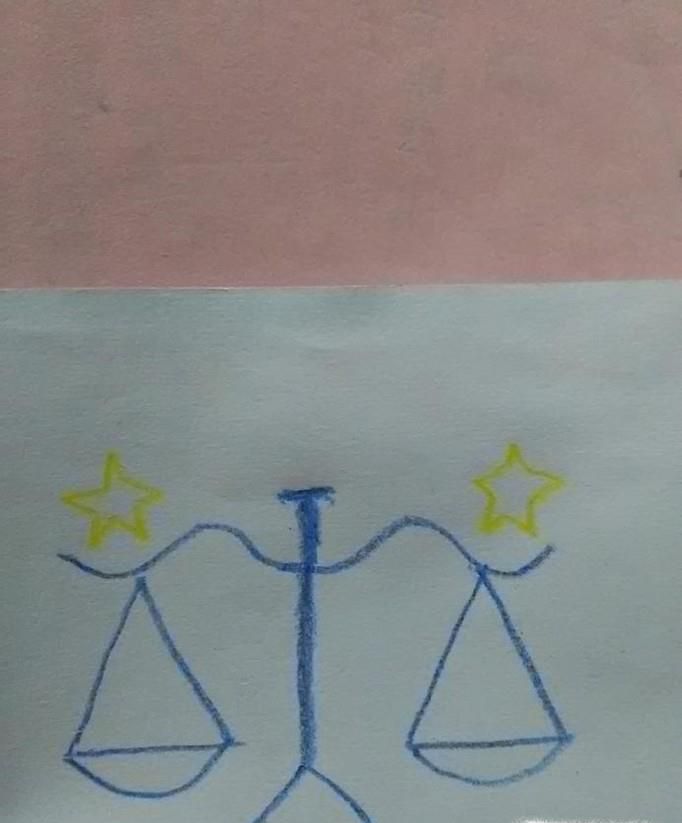 涂鸦系列之如何画天秤座