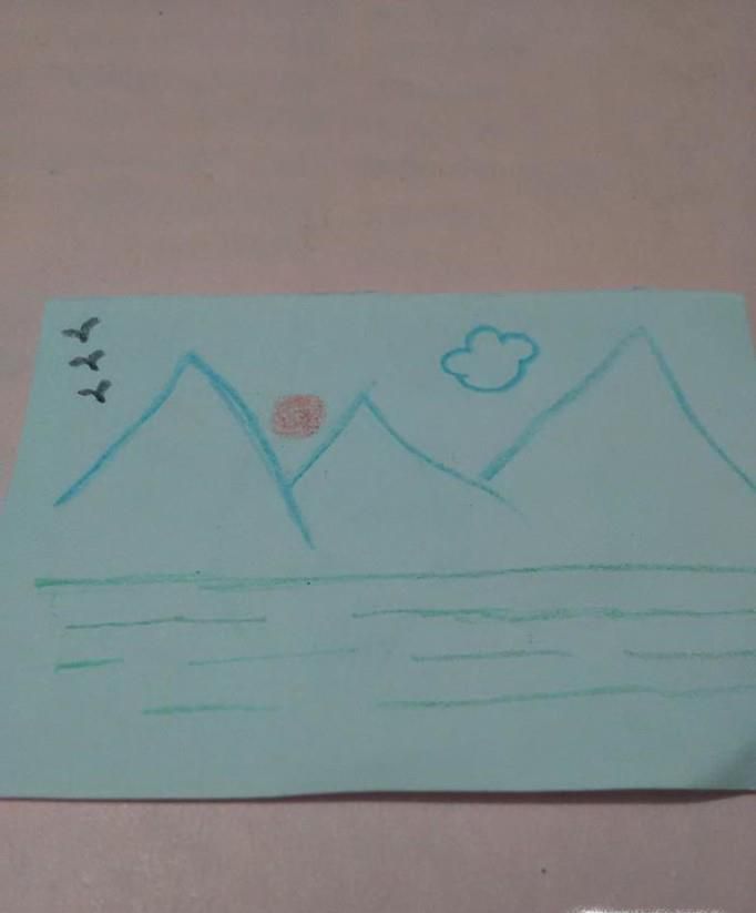 简笔画----风景画的简易画法