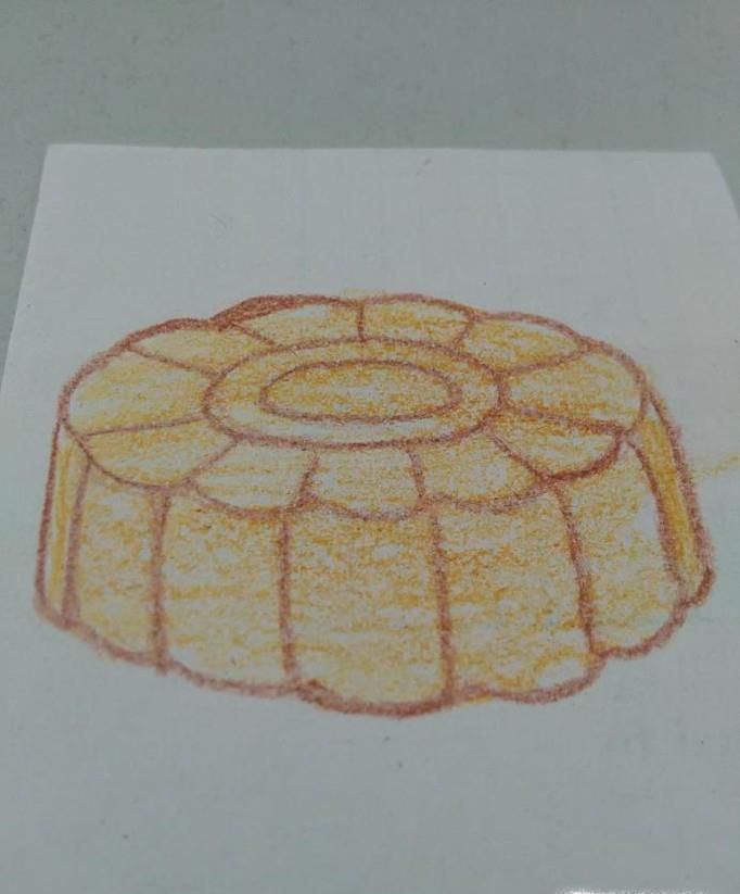 怎么画月饼的简笔画