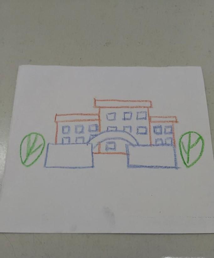 怎么画一个学校的简笔画?
