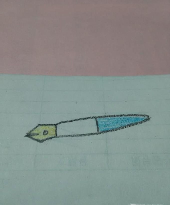 怎样简单画钢笔