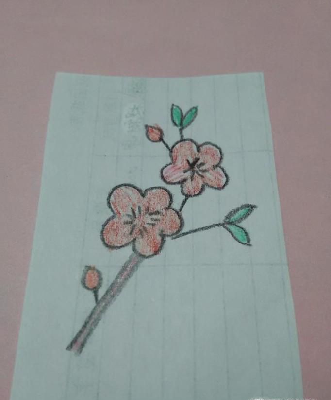 如何画简单好看的桃花