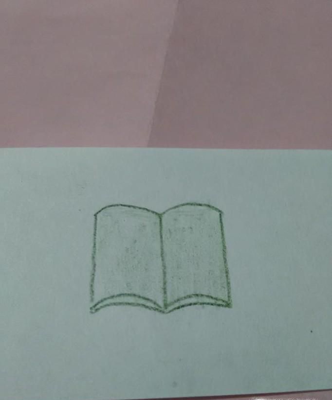 怎样画打开的书，翻开的书怎么画