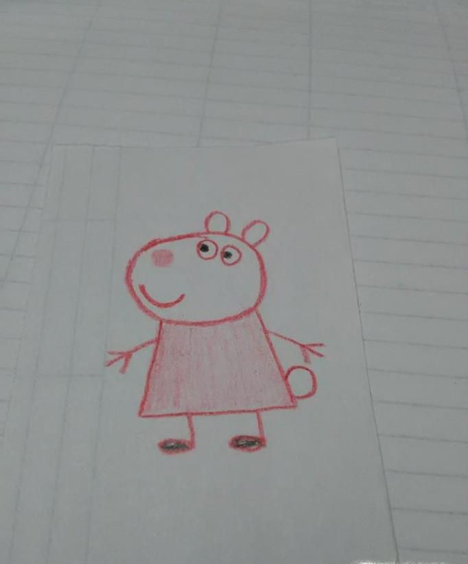 小羊苏西简笔画图解步骤