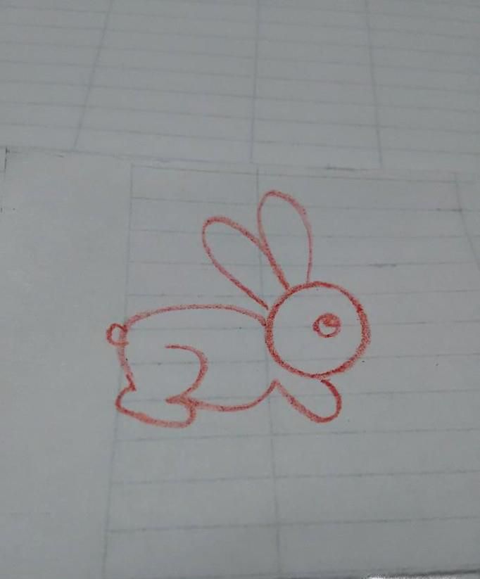 可爱小兔子简笔画怎么画