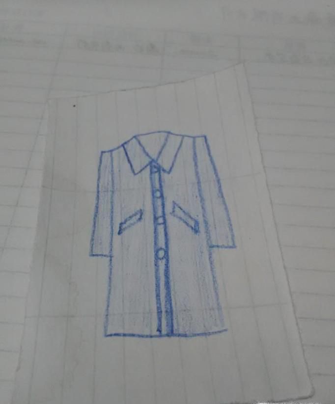 简笔画——如何画大衣?