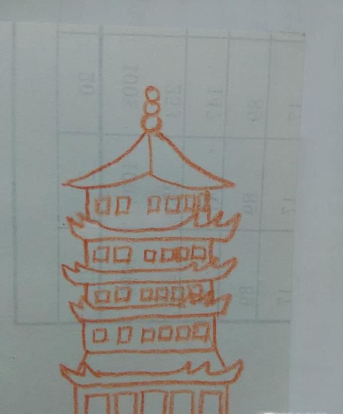 黄鹤楼怎么画简单