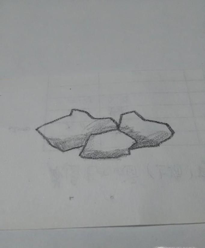涂鸦系列之如何画石头