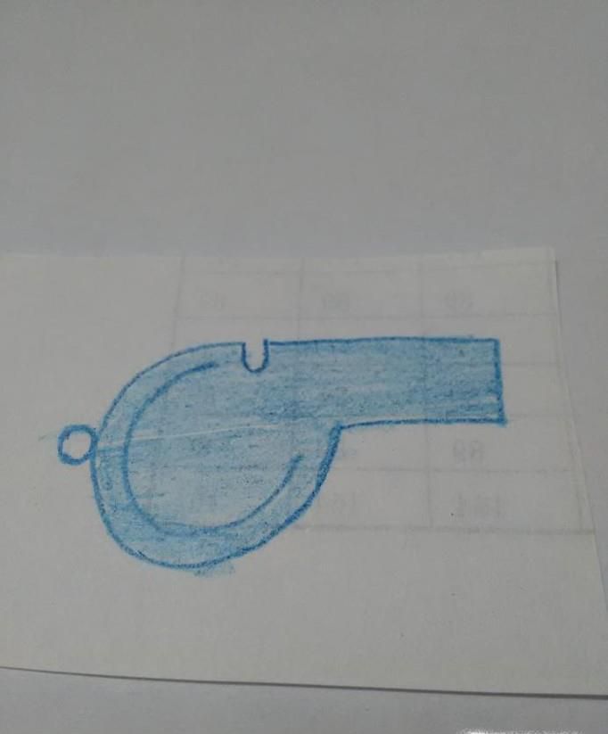 简笔画:哨子的画法