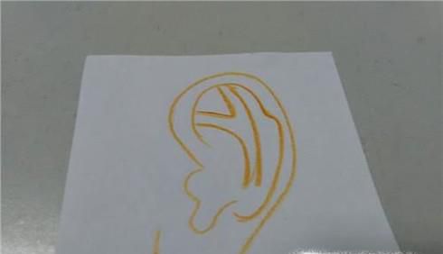 怎么画耳朵的简笔画