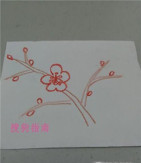 梅花简笔画怎么画   梅花的画法