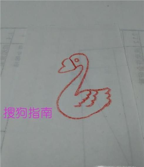 怎么画鹅简笔画