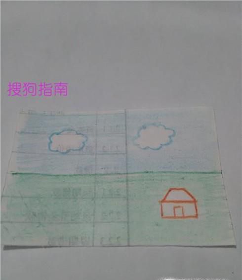 简笔画大草原的画法