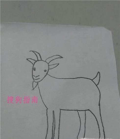 怎样画山羊?画山羊教程
