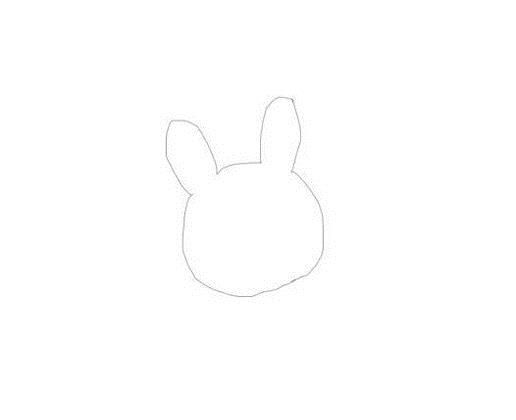 怎样画小兔子简笔画？