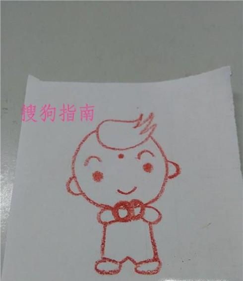简笔画福娃是怎么画的