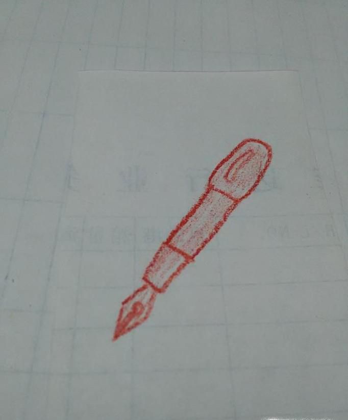 如何画钢笔简笔画